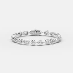 Moonglow Tennis Diamond Bracelet - View 1