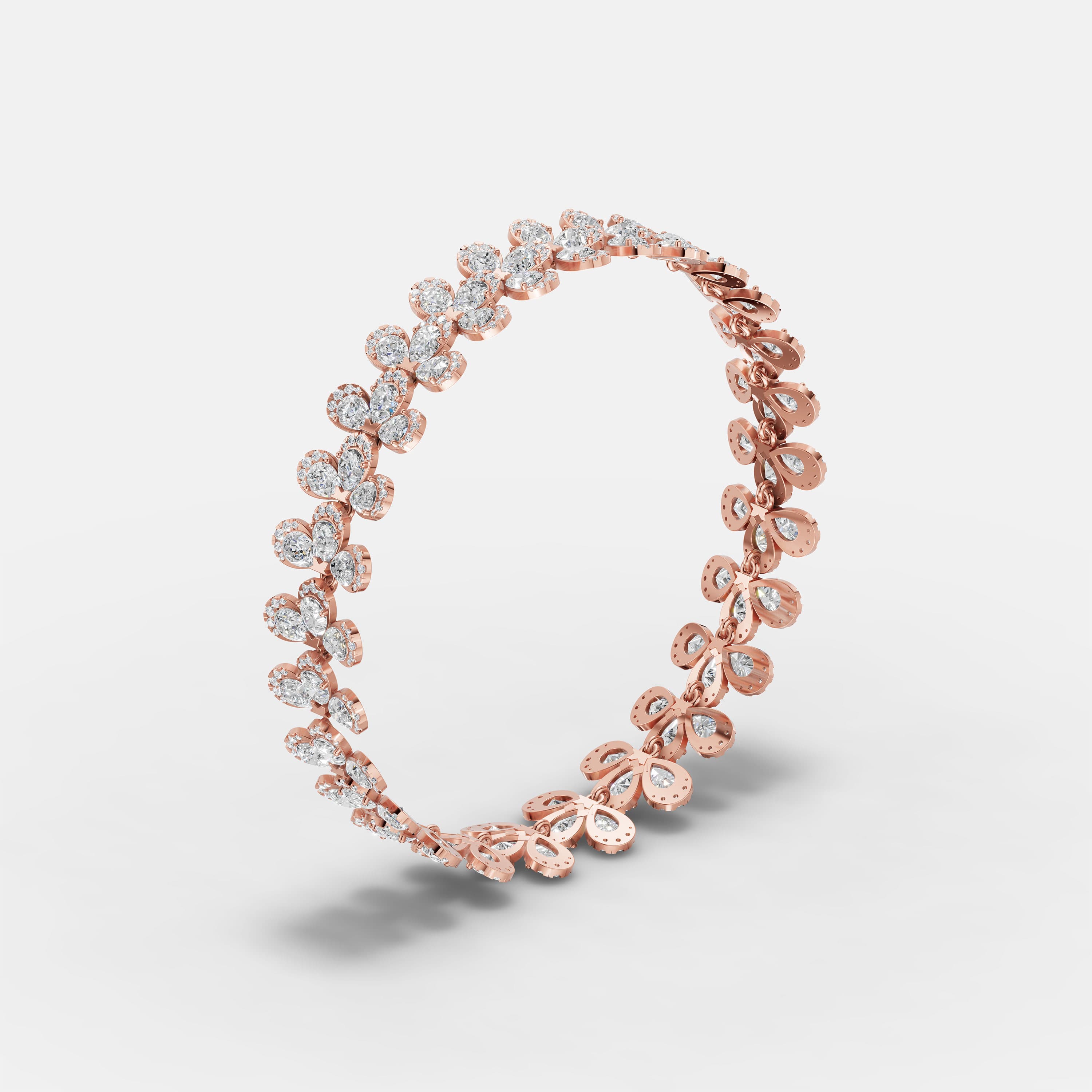 Evertone Cluster Diamond Bracelet - 2