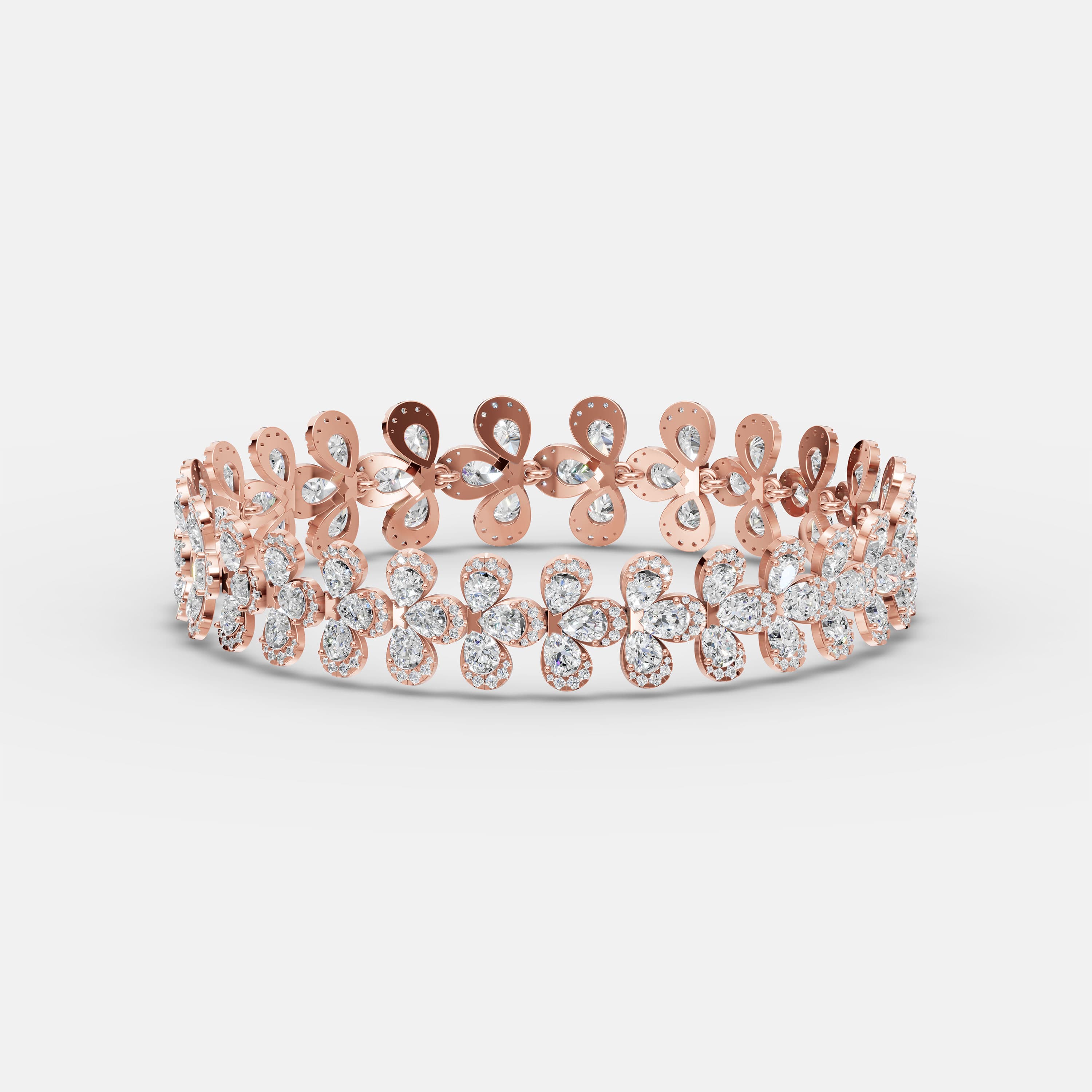 Evertone Cluster Diamond Bracelet - 1