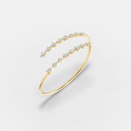 Silvertrace Twin Diamond Bracelet - View 2