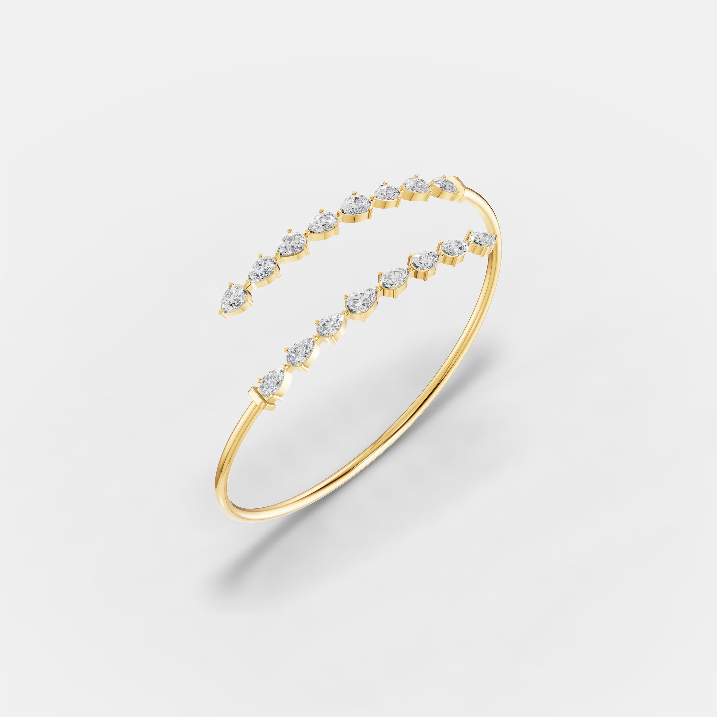 Silvertrace Twin Diamond Bracelet - 2