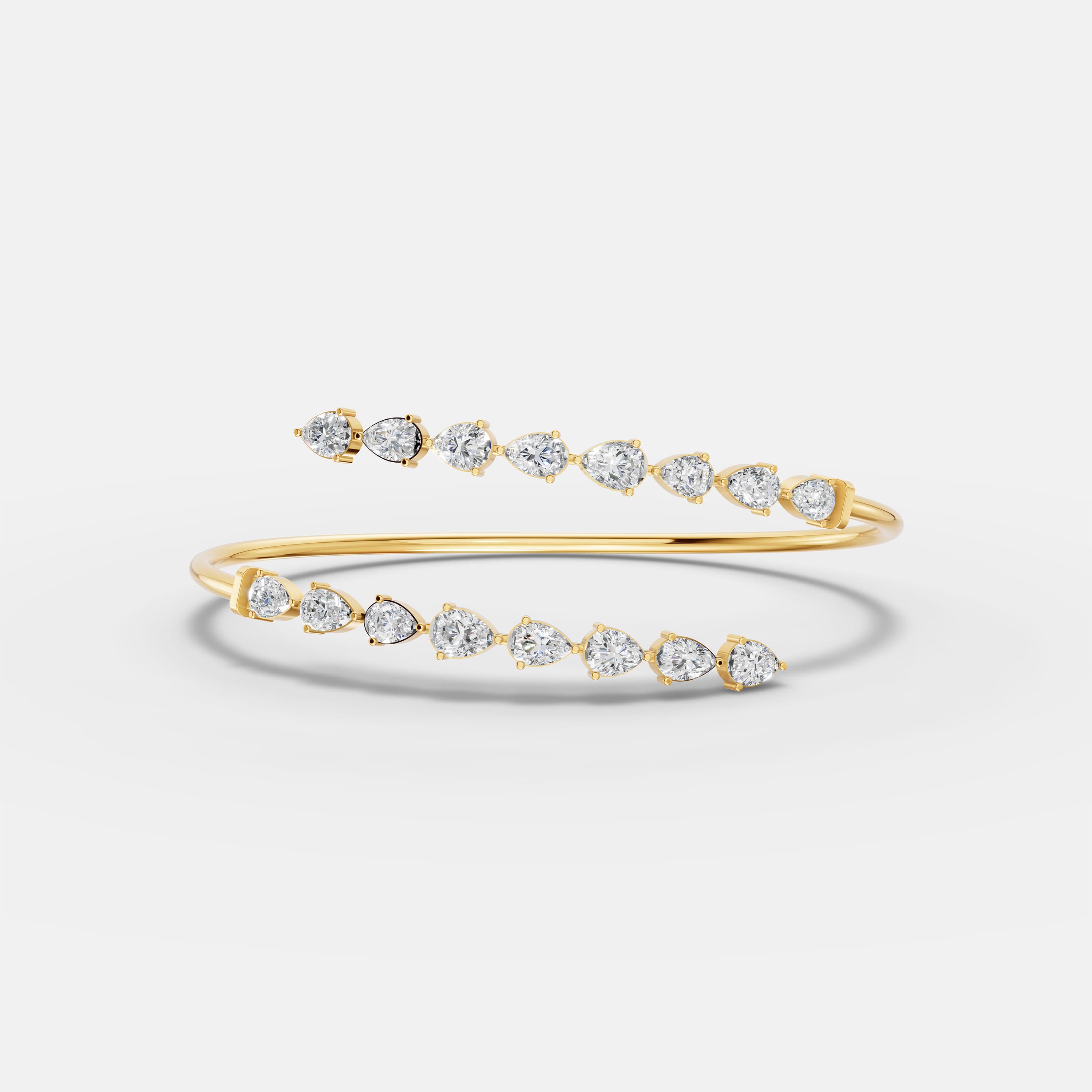 Silvertrace Twin Diamond Bracelet