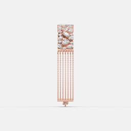 Lattice Pear Diamond Bracelet - View 3