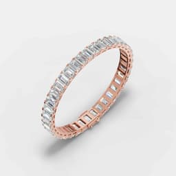 Classic Emerald Cut Diamond Bracelet - View 1