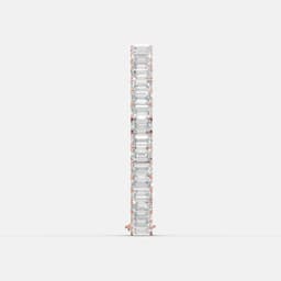 Classic Emerald Cut Diamond Bracelet - View 3