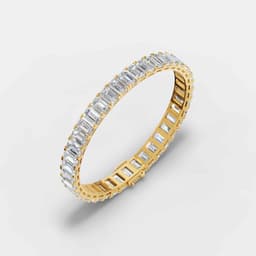 Classic Emerald Cut Diamond Bracelet - View 1