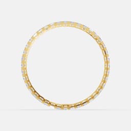 Classic Emerald Cut Diamond Bracelet - View 2