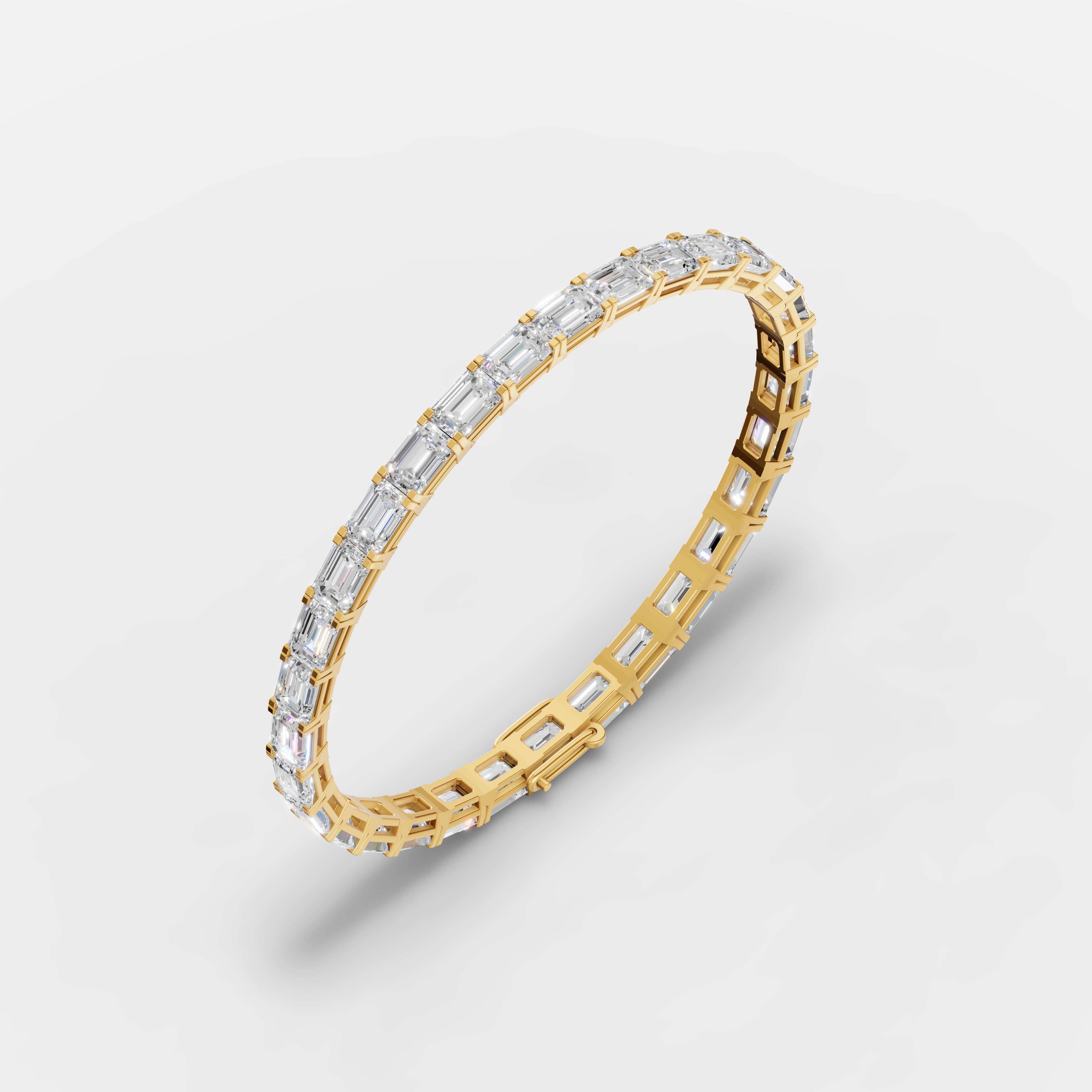 Signature Emerald Cut Bracelet