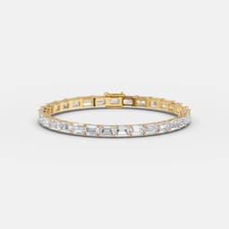 Signature Emerald Cut Bracelet - View 5