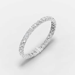 Classic Round Diamond Tennis Bracelet - View 1
