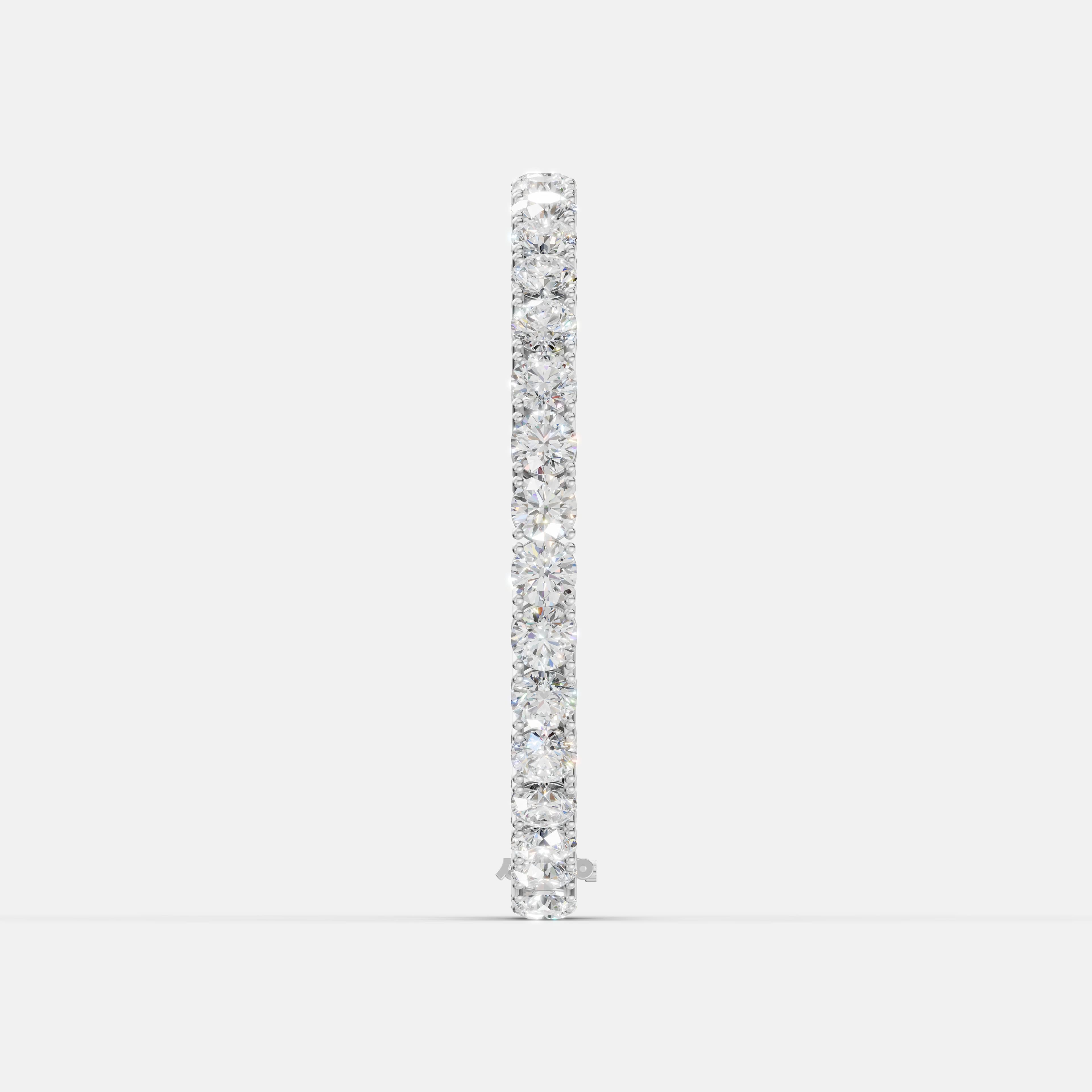 Classic Round Diamond Tennis Bracelet - 3