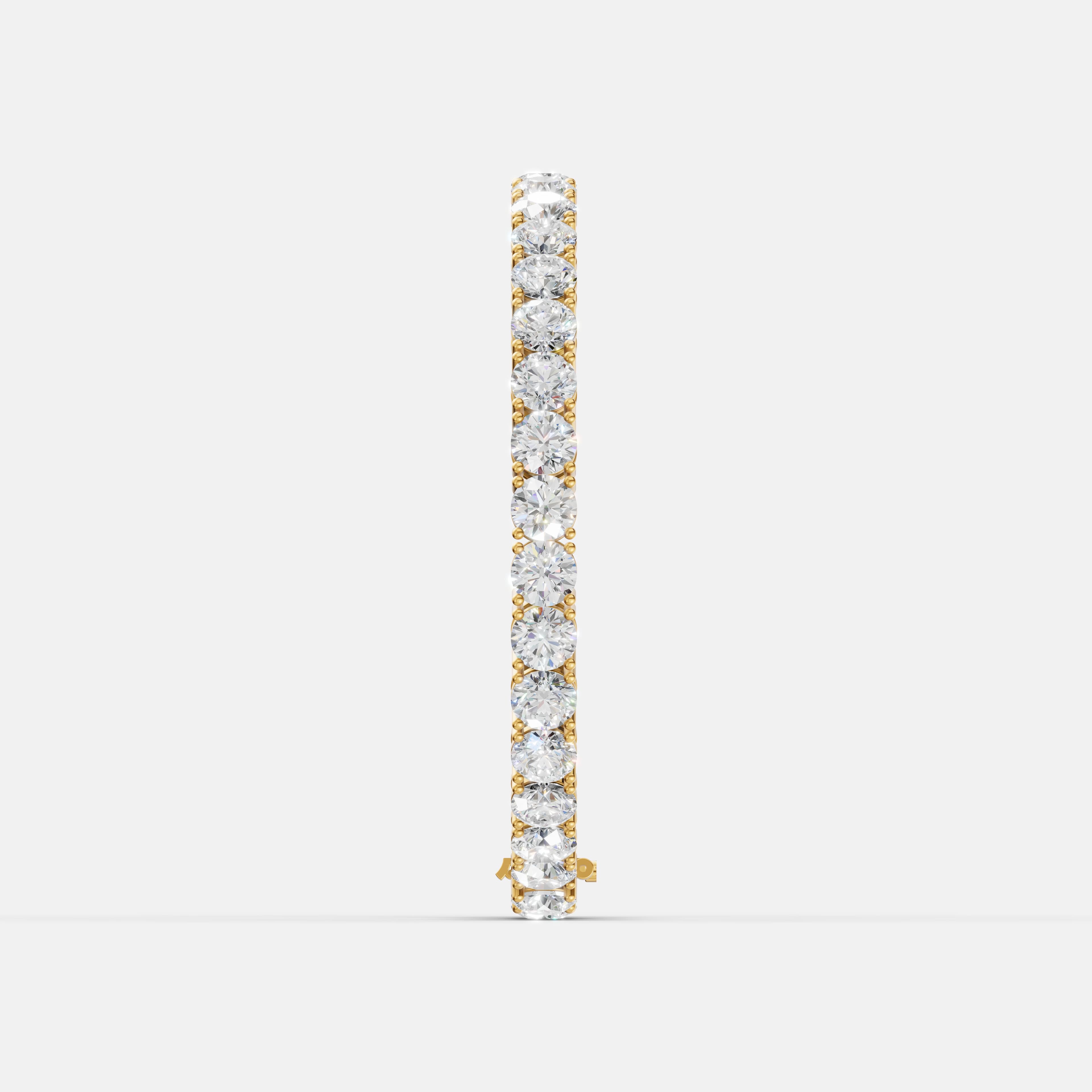 Classic Round Diamond Tennis Bracelet - 2