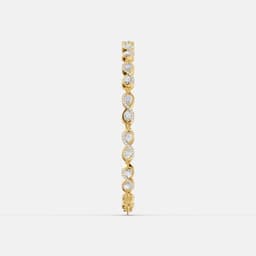 Infinity Pear Diamond Bracelet - View 3