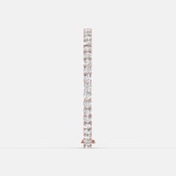 Signature Round Diamond Tennis Bracelet - View 3