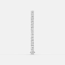 Signature Round Diamond Tennis Bracelet - View 3