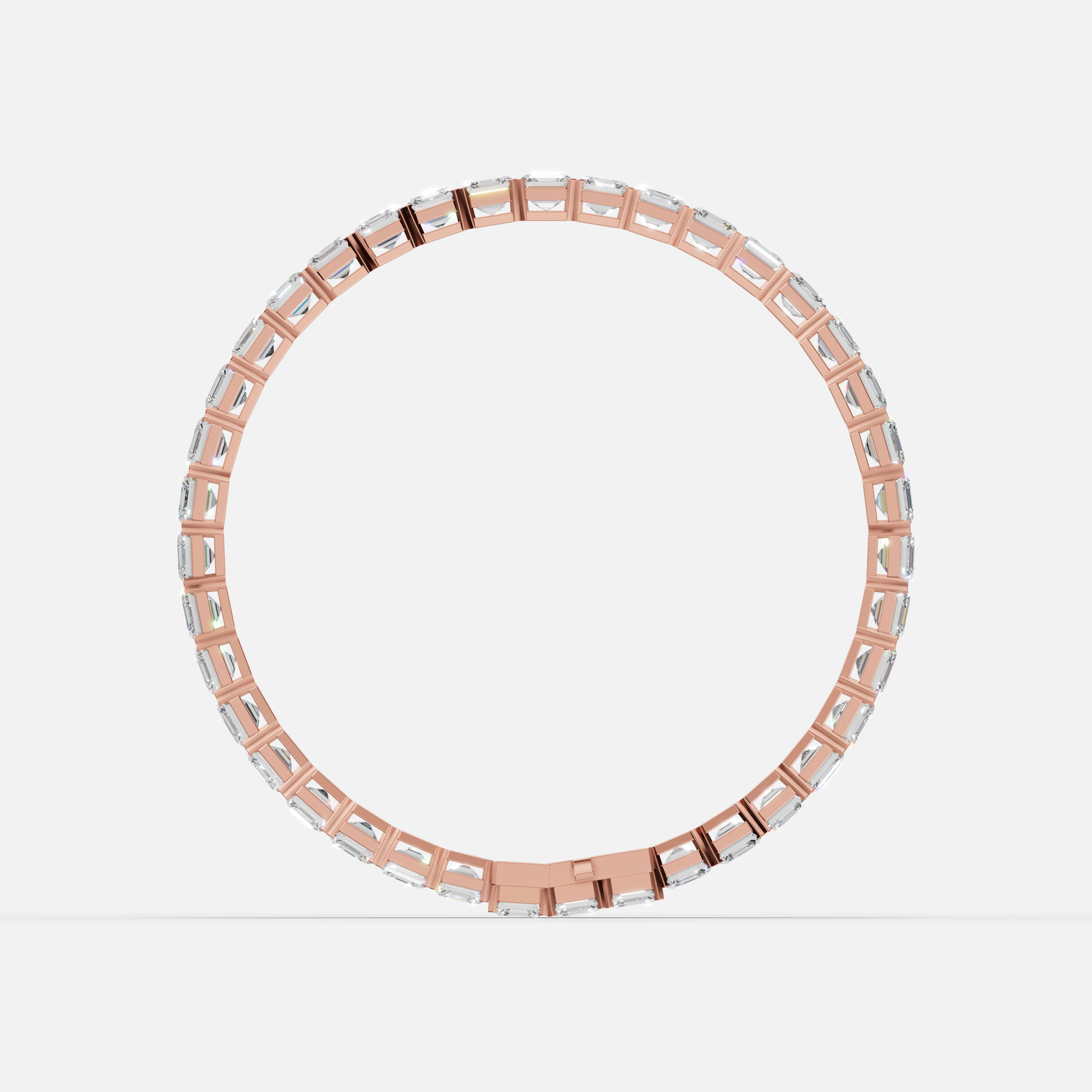Classic Asscher Tennis Bracelet - 2