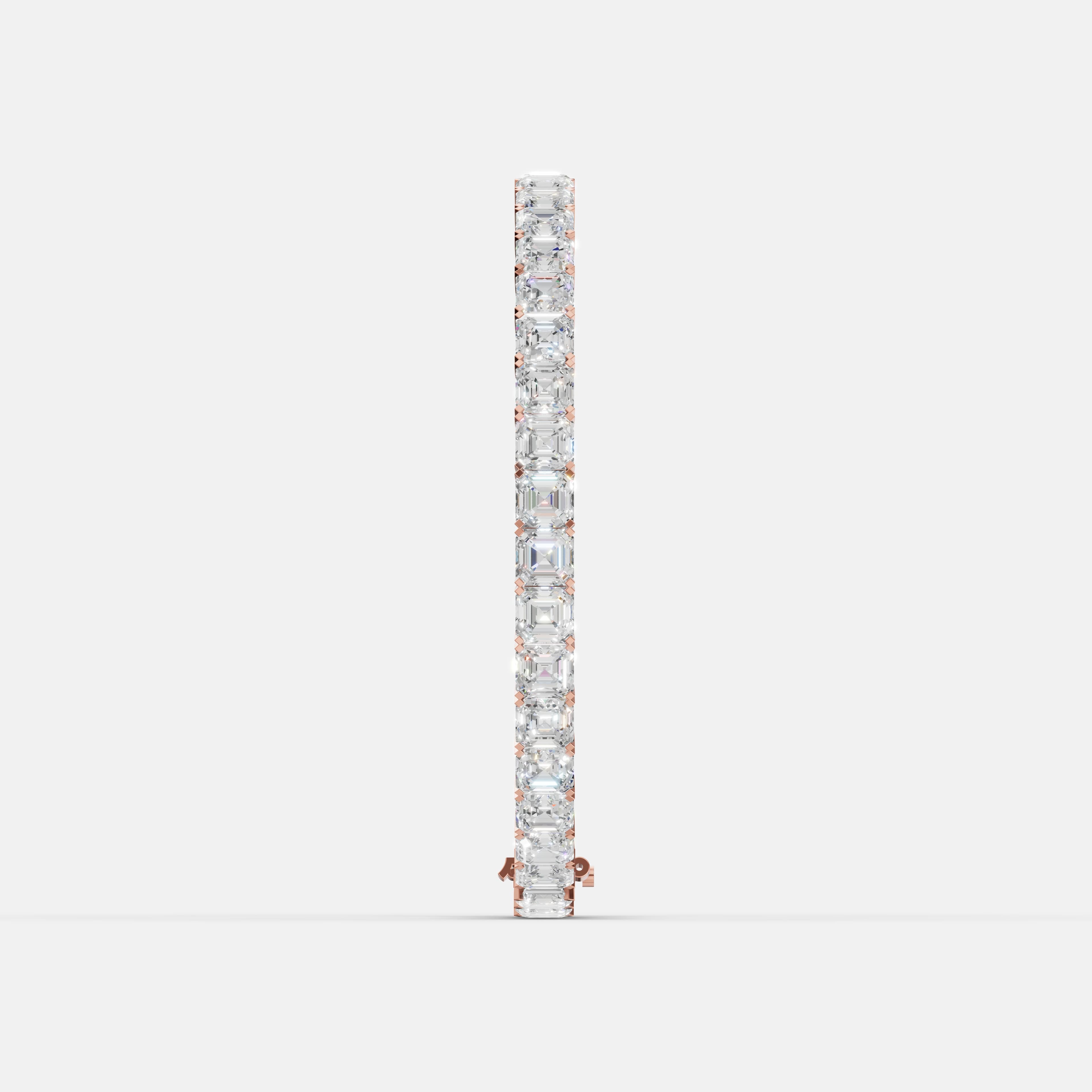 Classic Asscher Tennis Bracelet - 3