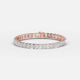 Classic Asscher Tennis Bracelet - View 5