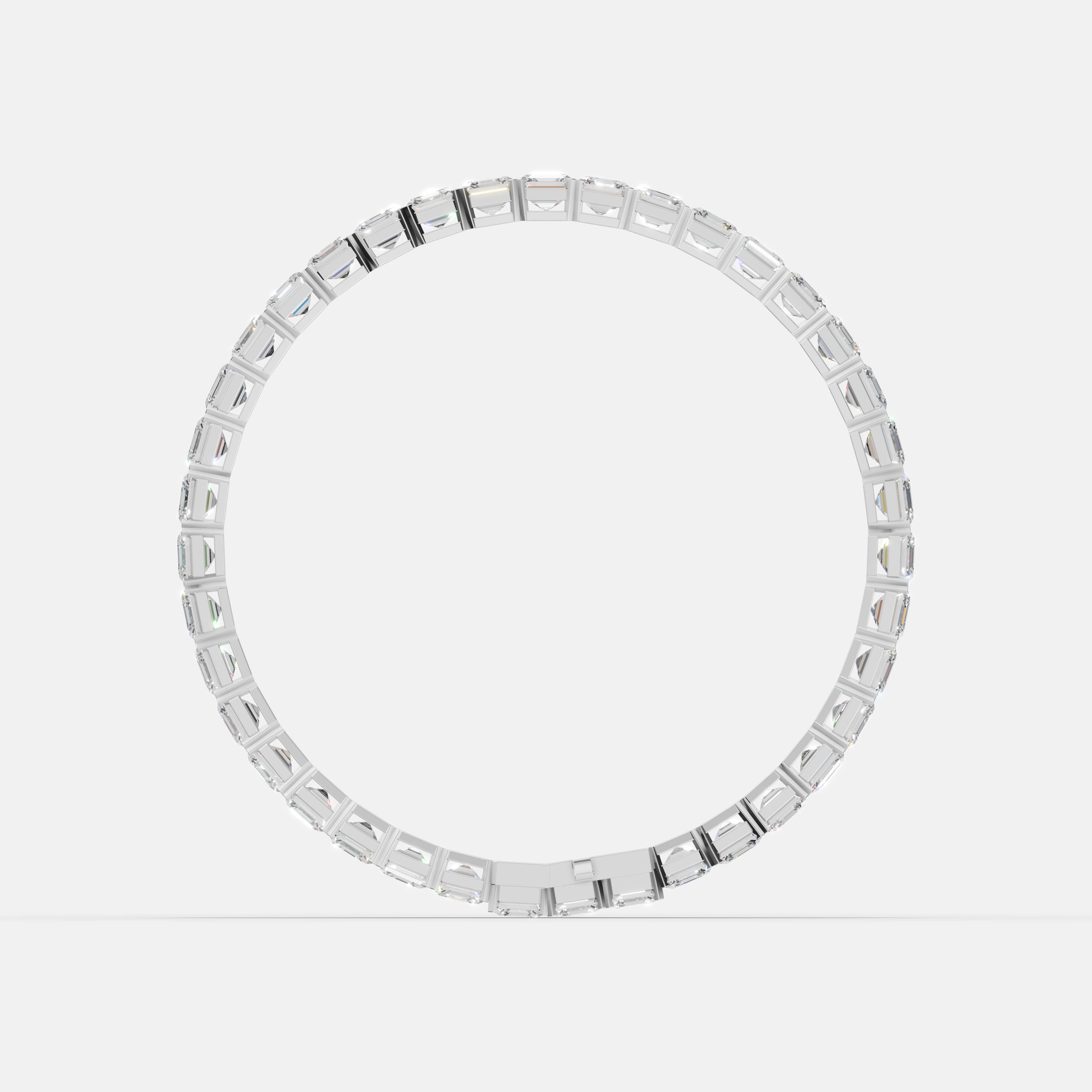 Classic Asscher Tennis Bracelet - 2