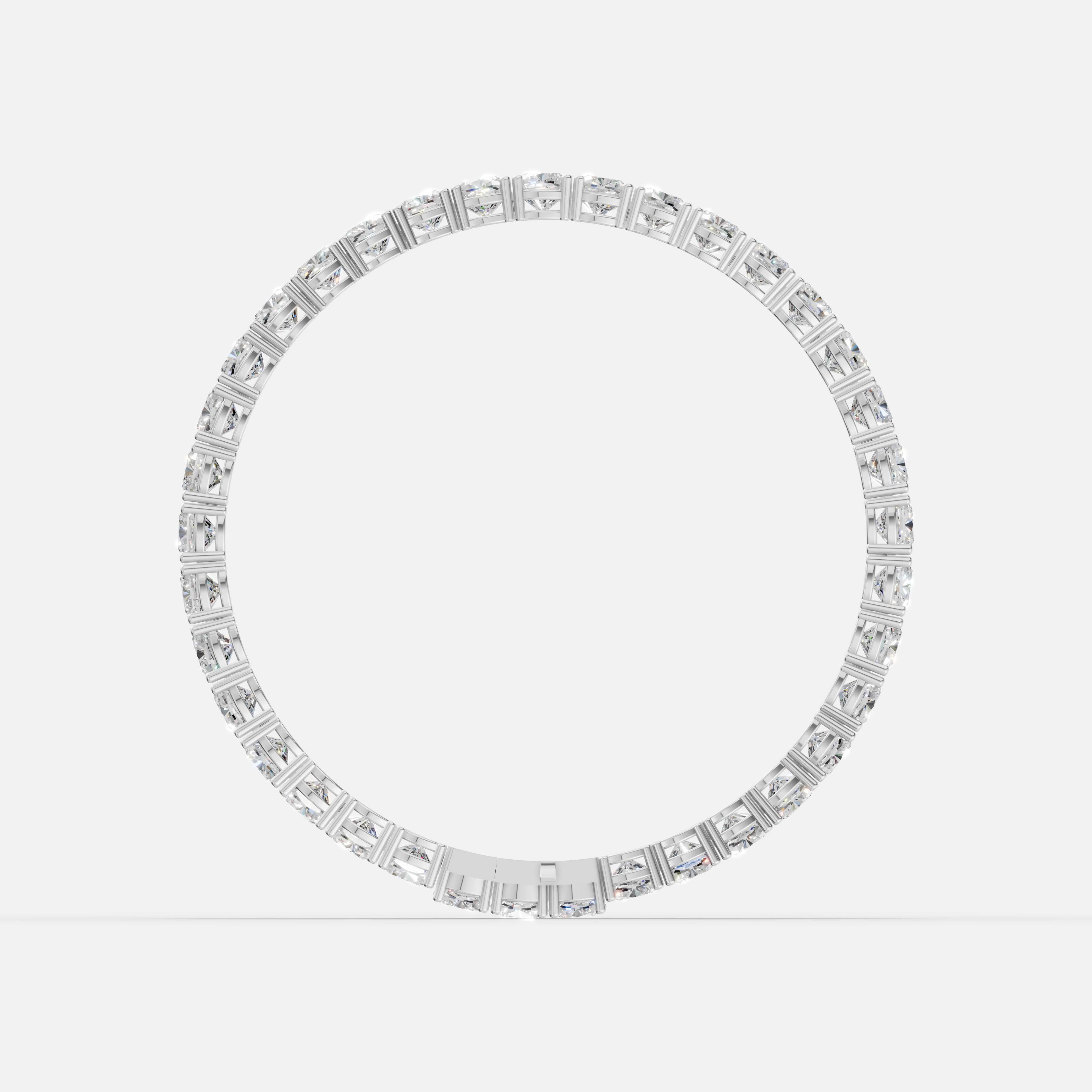 Crown Line Tennis Bracelet - 2