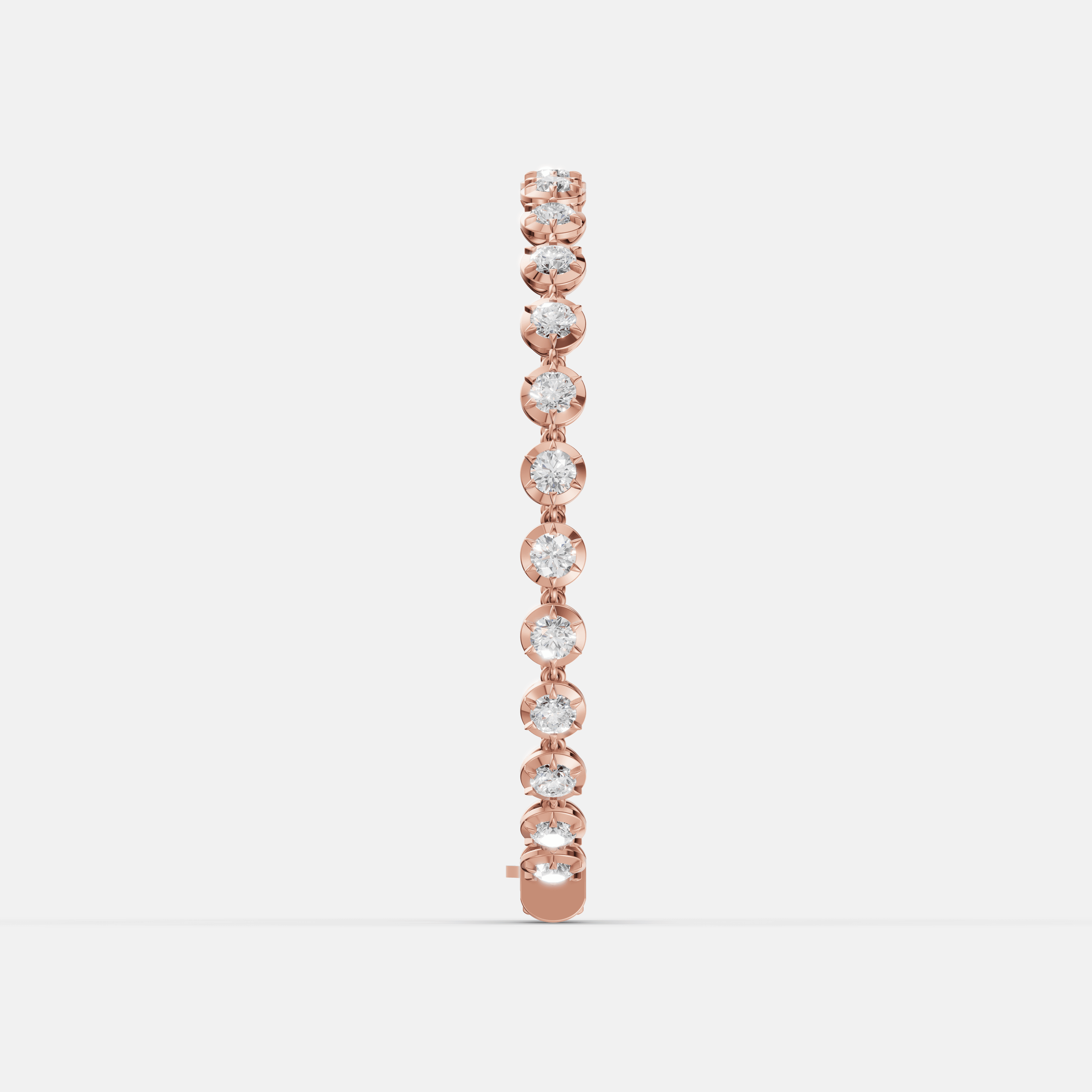 Victorian Round Diamond Bracelet - 3