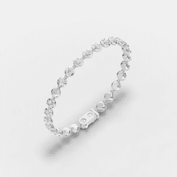 Victorian Round Diamond Bracelet - View 1