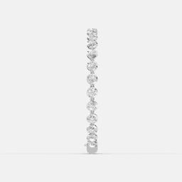 Victorian Round Diamond Bracelet - View 3