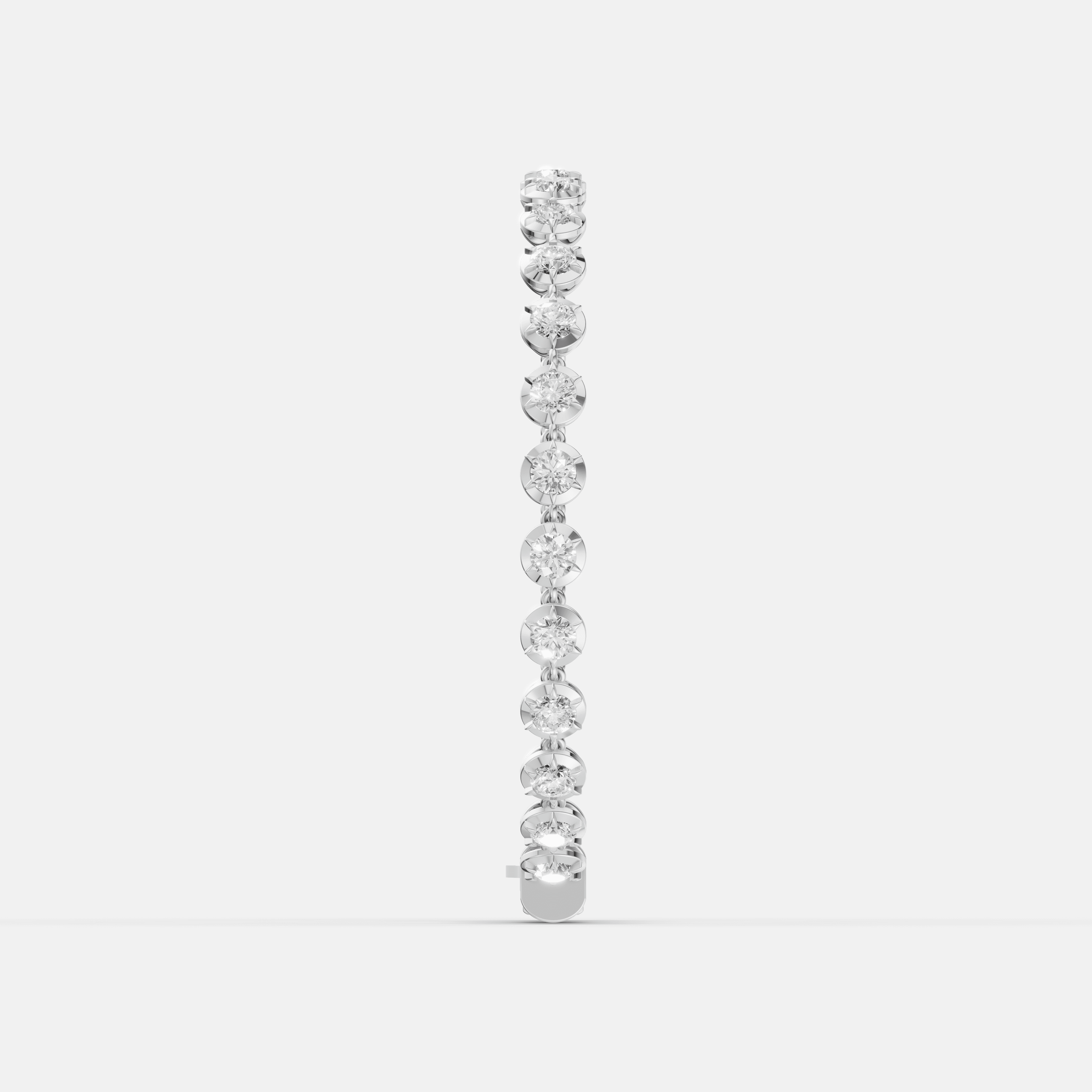 Victorian Round Diamond Bracelet - 3