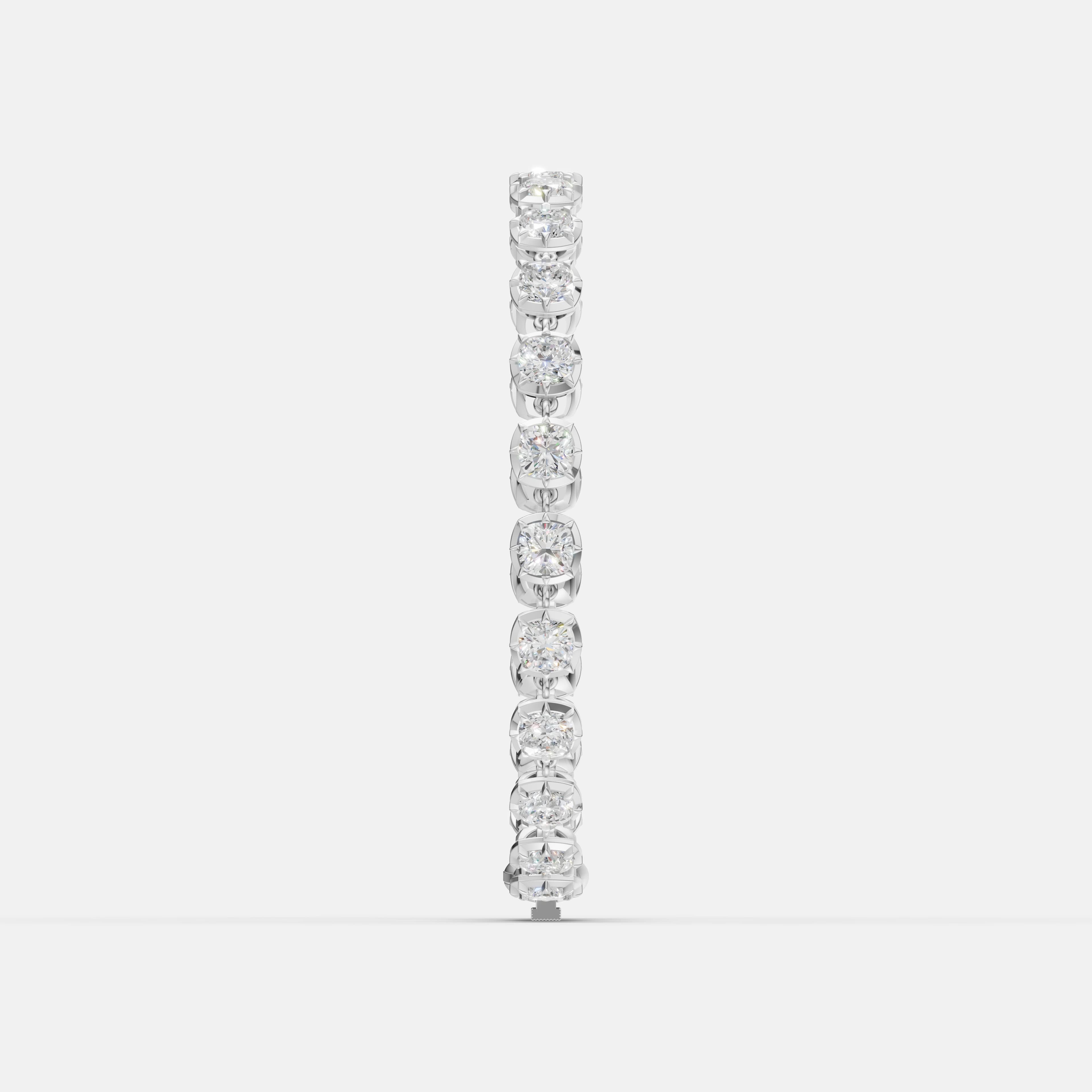 Cushion Tennis Bracelet - 3