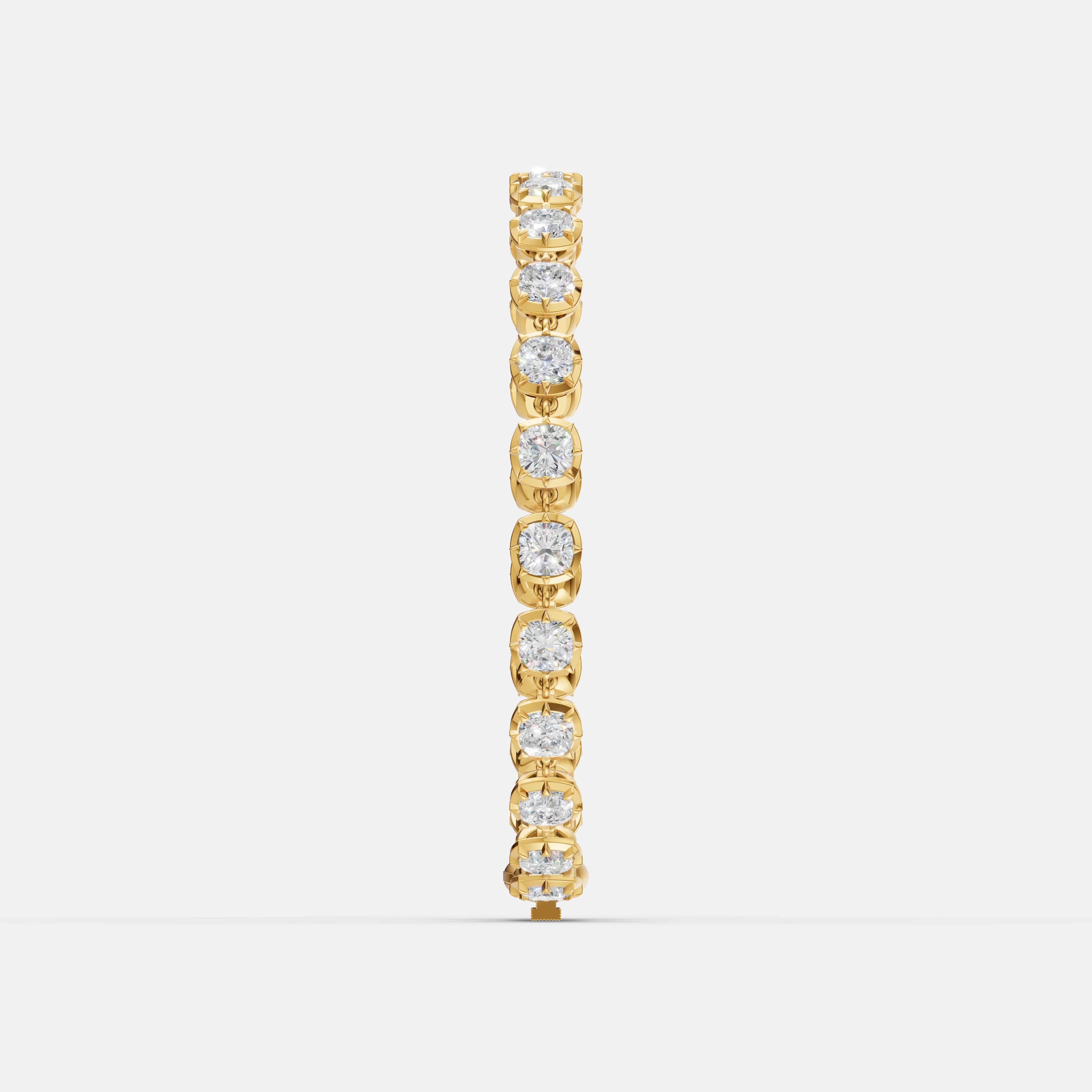 Cushion Tennis Bracelet - 3