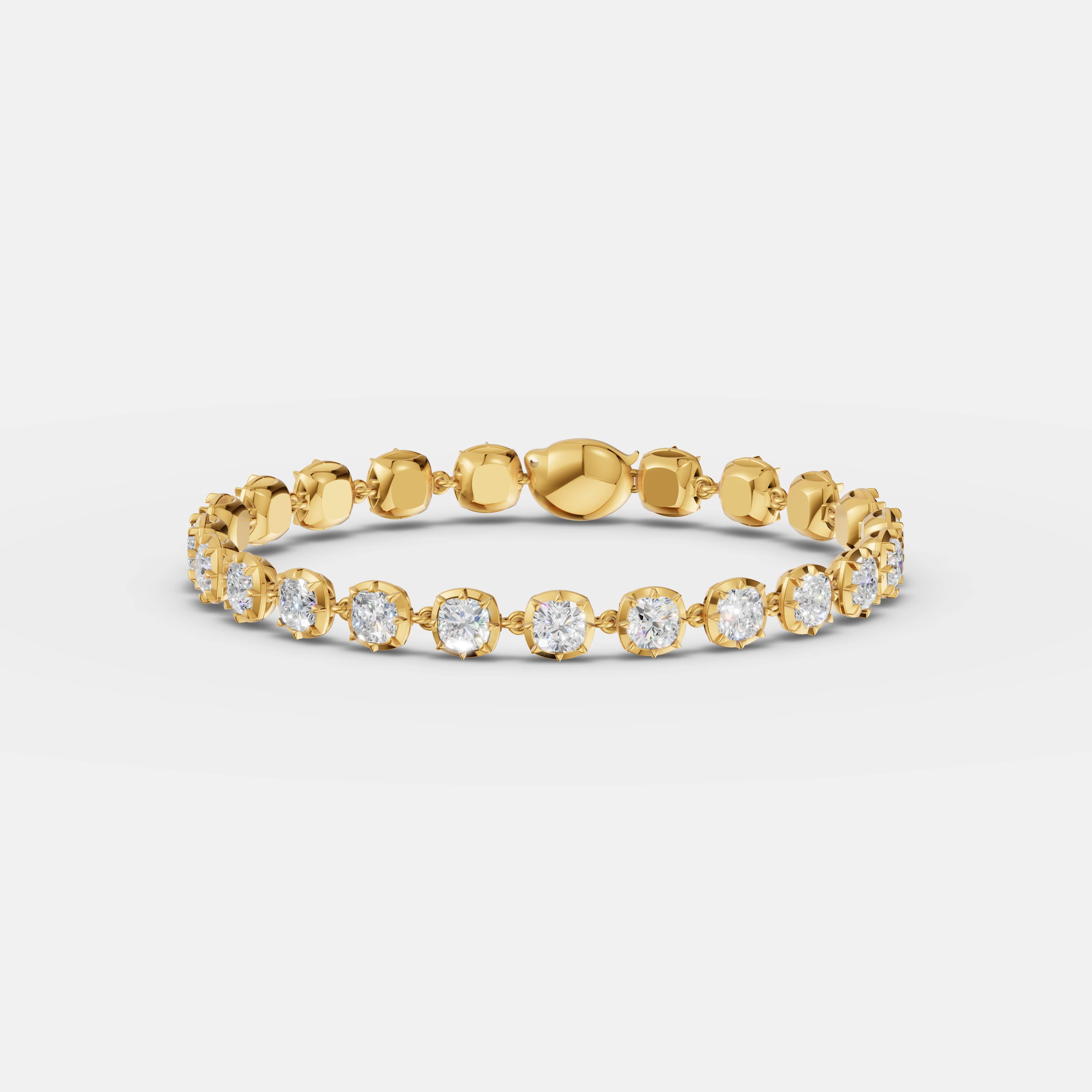 Cushion Tennis Bracelet - 5