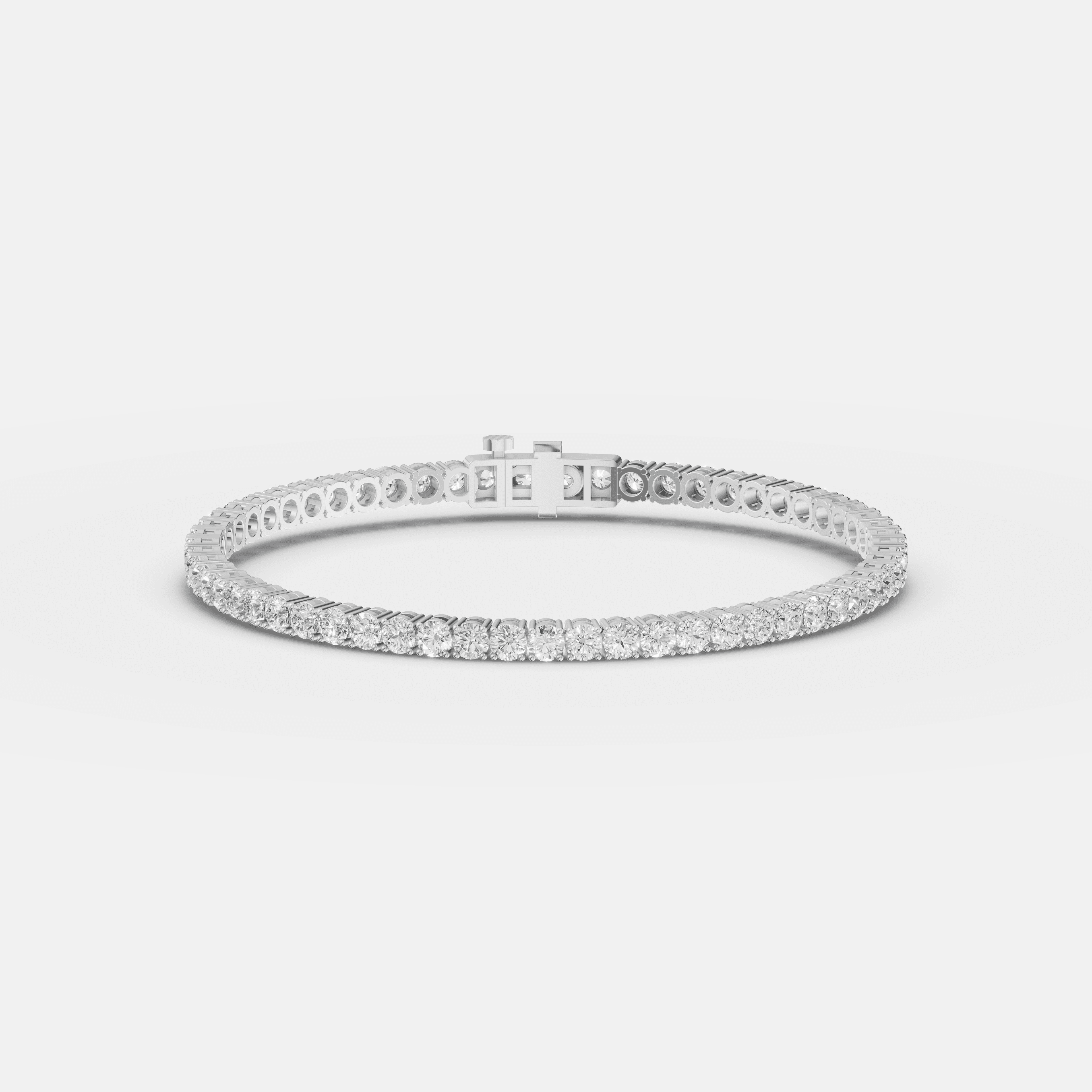 Sleek Classic Tennis Bracelet - 5