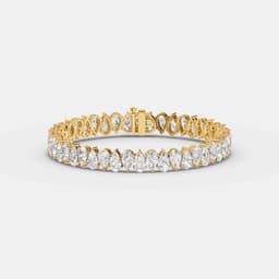 Celestial Pear Diamond Bracelet - View 5