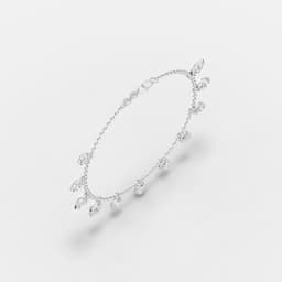 Pear Drop Charm Bracelet - View 2