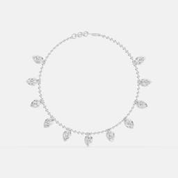 Pear Drop Charm Bracelet - View 1
