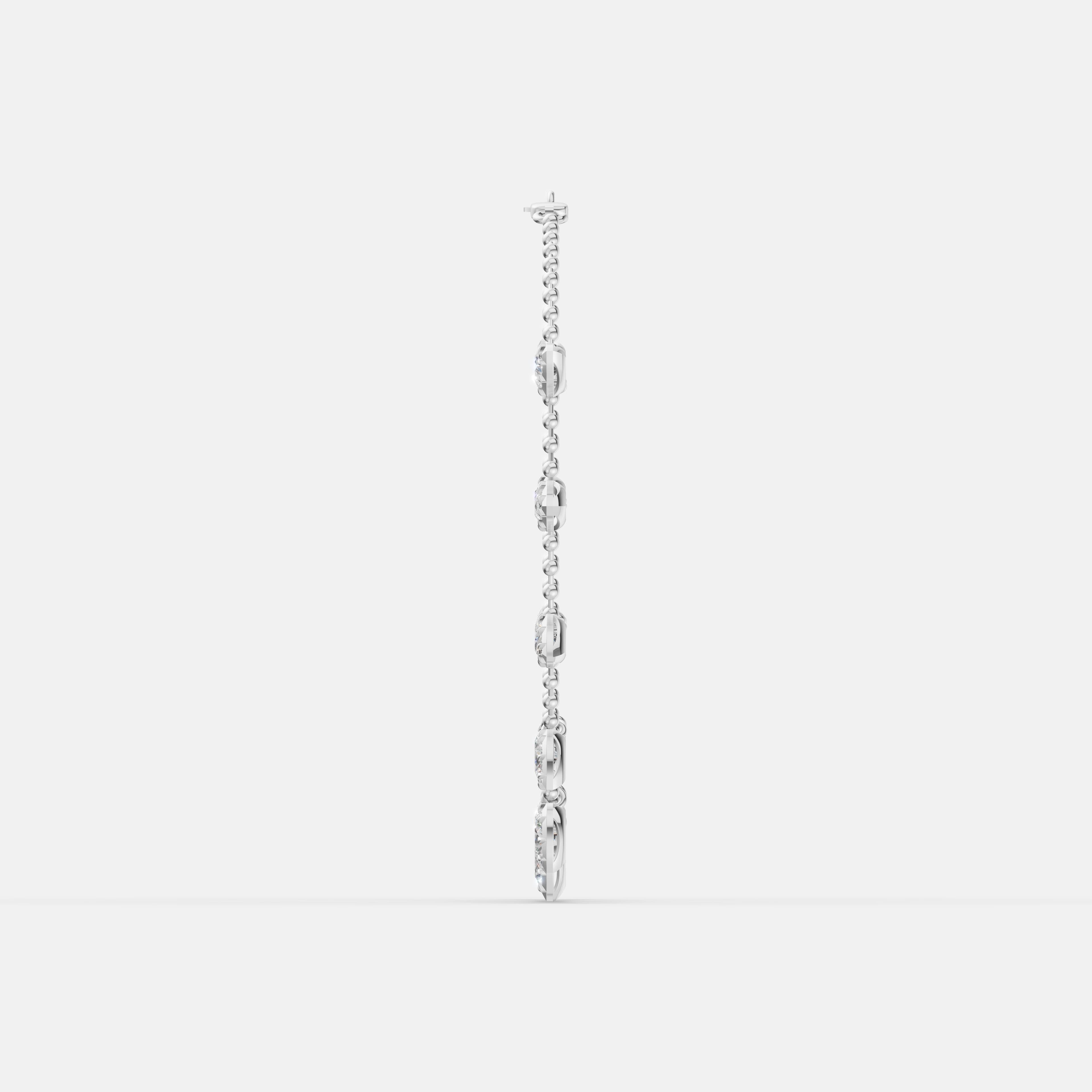 Pear Drop Charm Bracelet - 3
