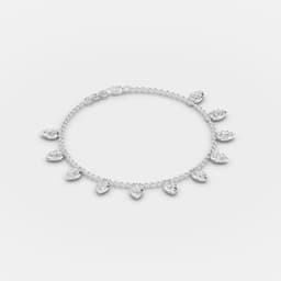 Pear Drop Charm Bracelet - View 5