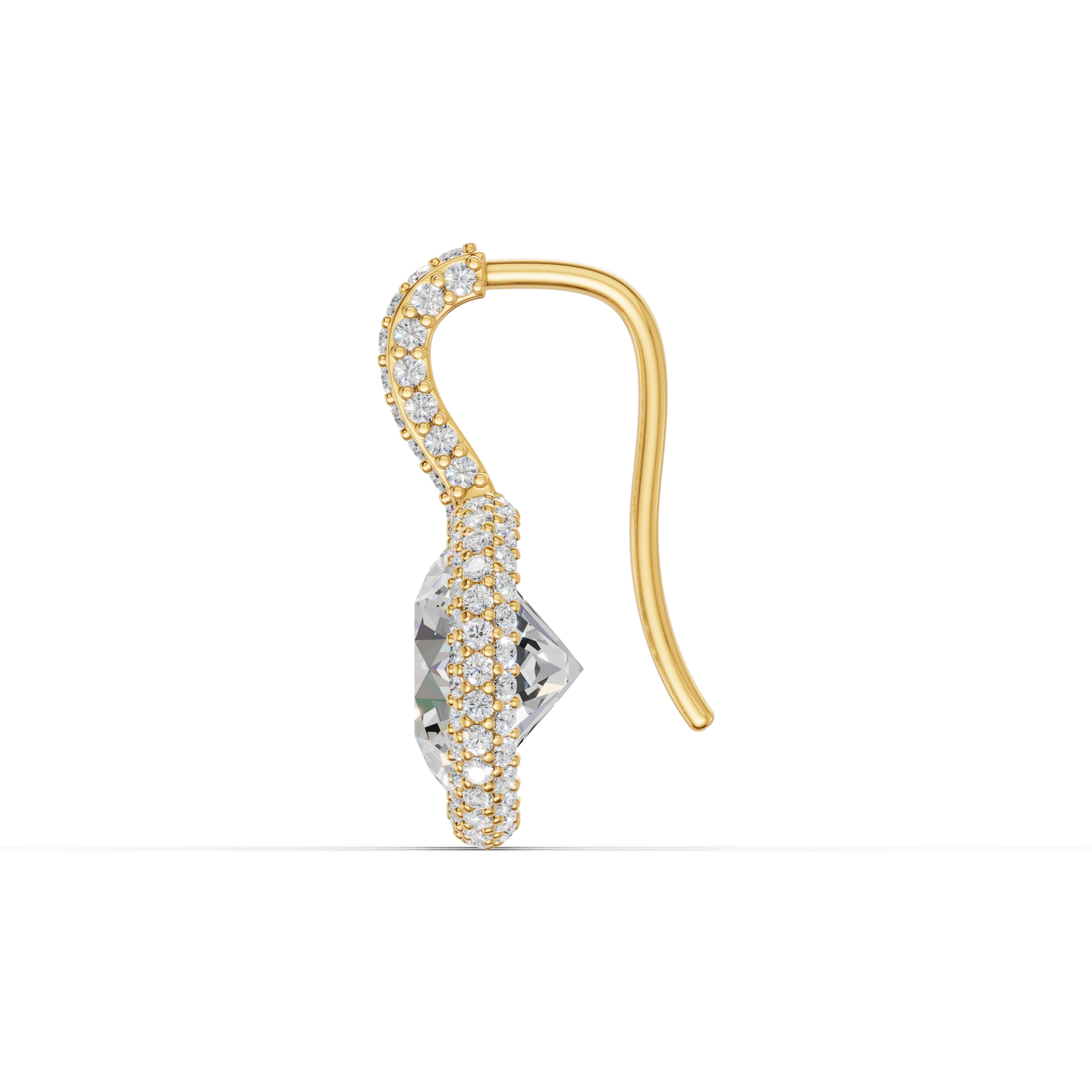 Royal Halo Diamond Drops - 4