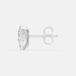 Classic Trillion Diamond Studs - View 4