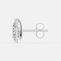 Classic Pear Diamond Studs - View 4