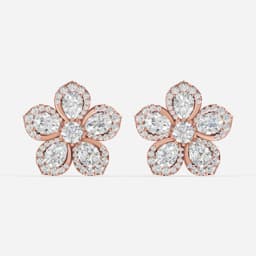 Ira Bloom Diamond Studs - View 1