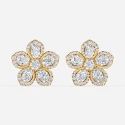 Ira Bloom Diamond Studs - View 1