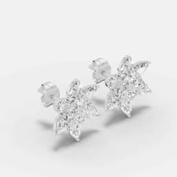 Opulent Pear Studs - View 2