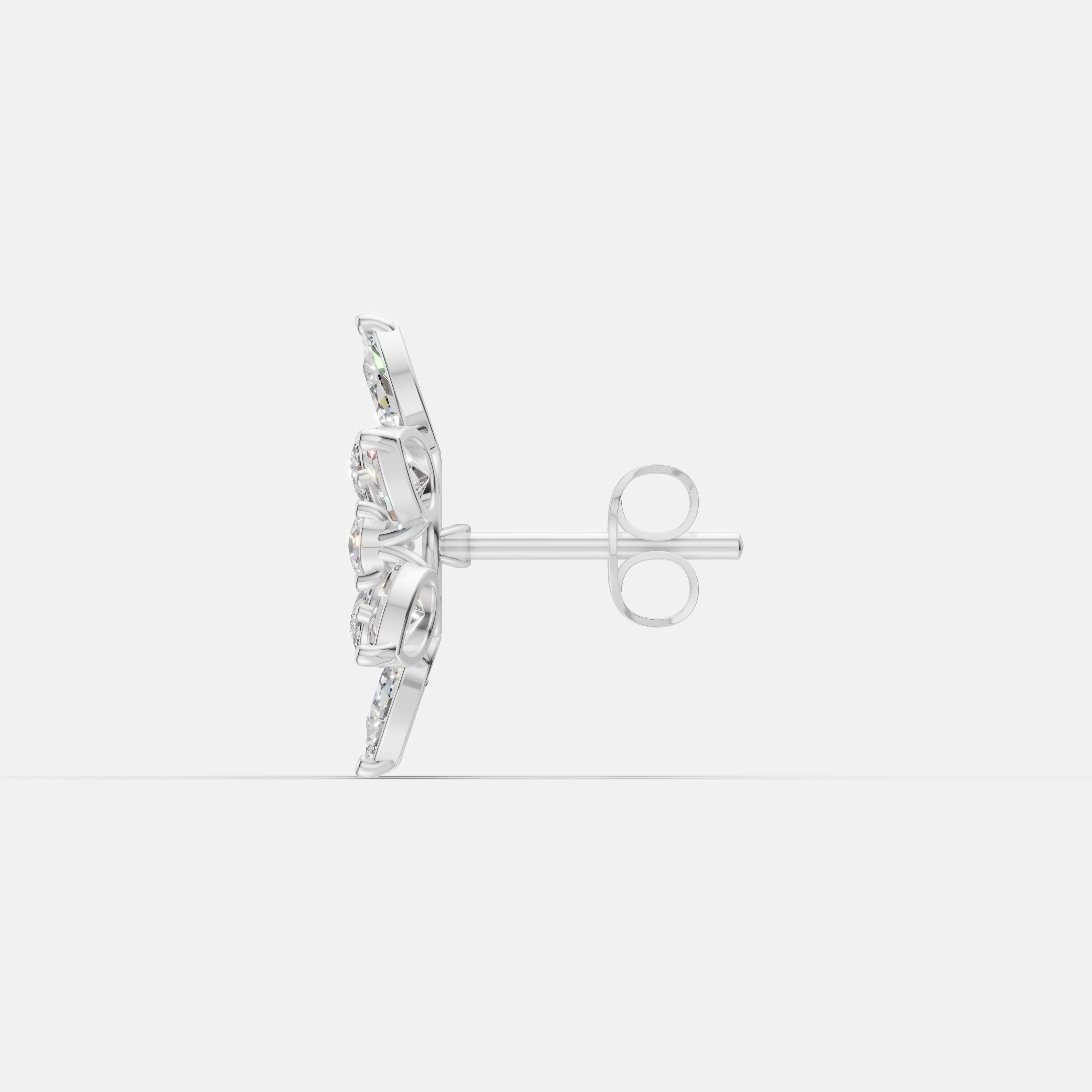 Opulent Pear Studs - 4