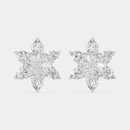 Opulent Pear Studs - View 1