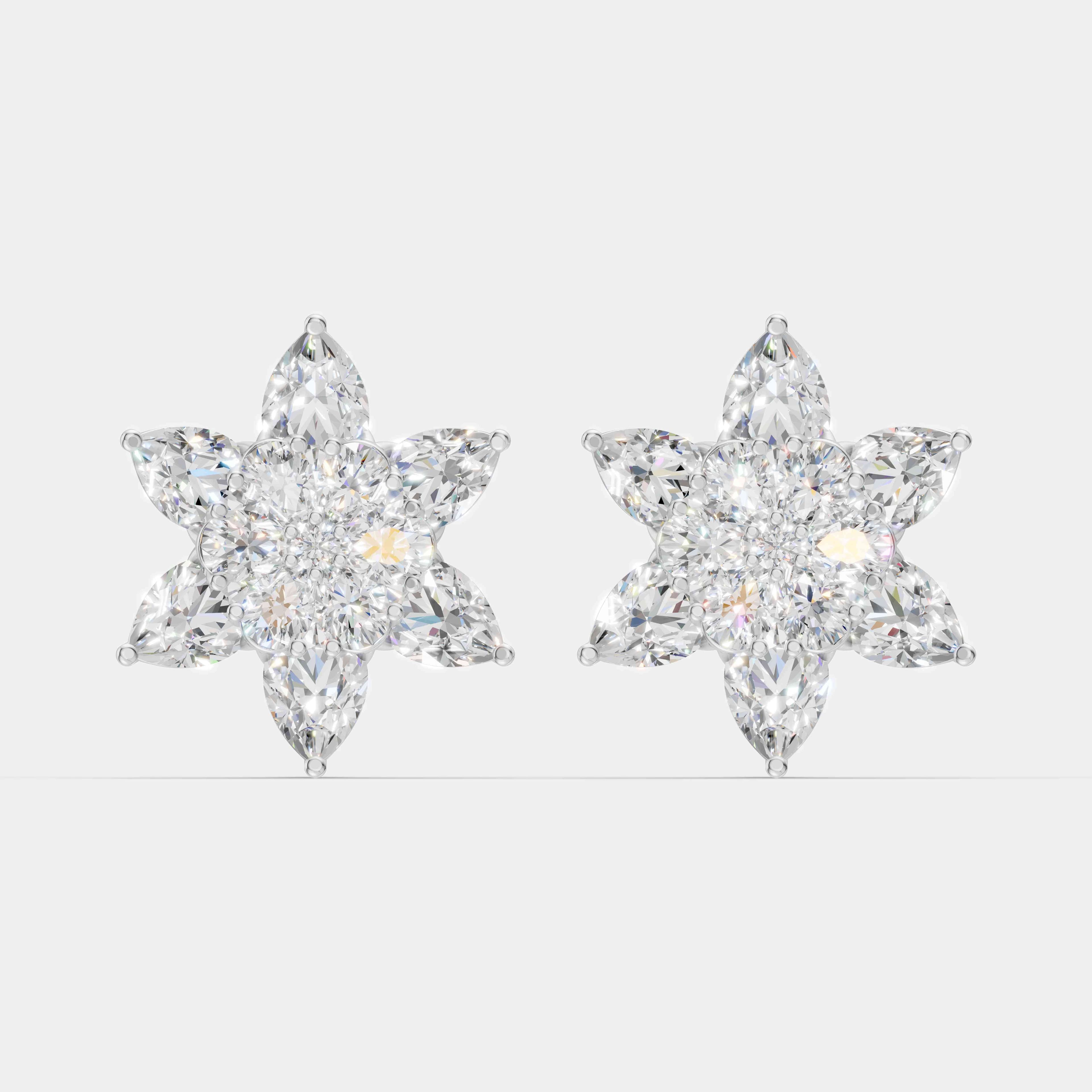 Opulent Pear Studs