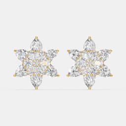 Opulent Pear Studs - View 1