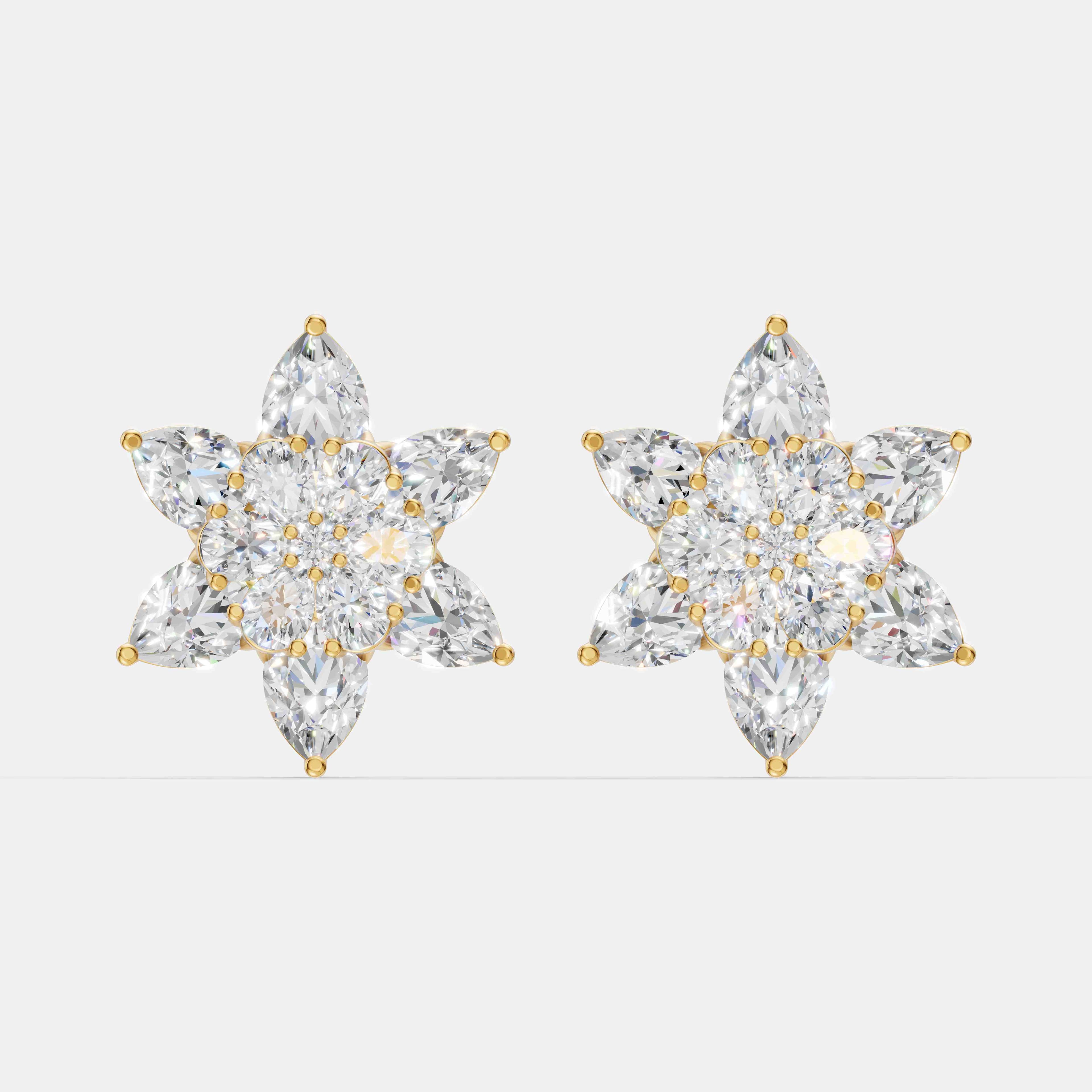 Opulent Pear Studs - 1