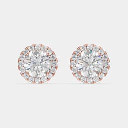 Aura Diamond Studs - View 1