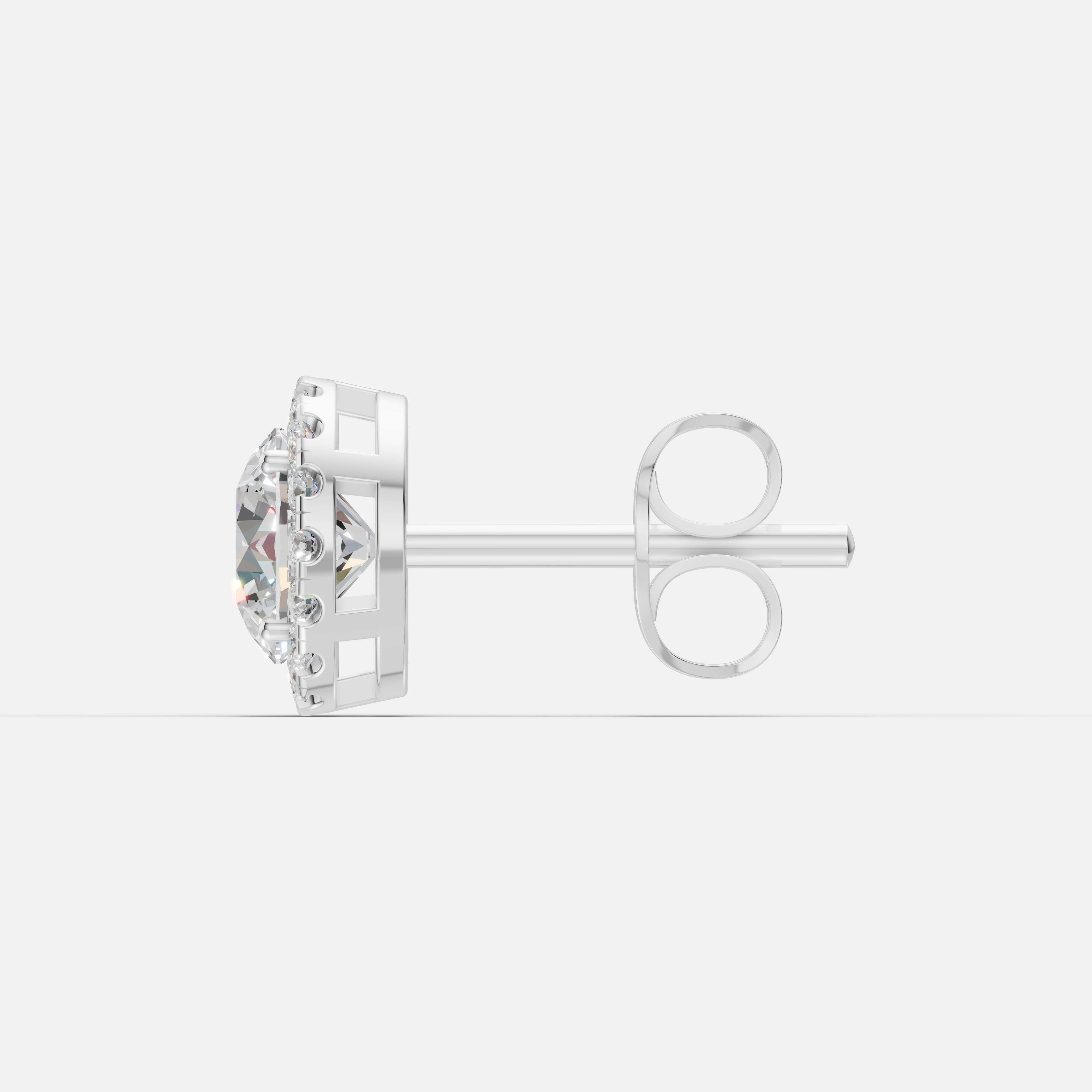 Aura Diamond Studs - 4